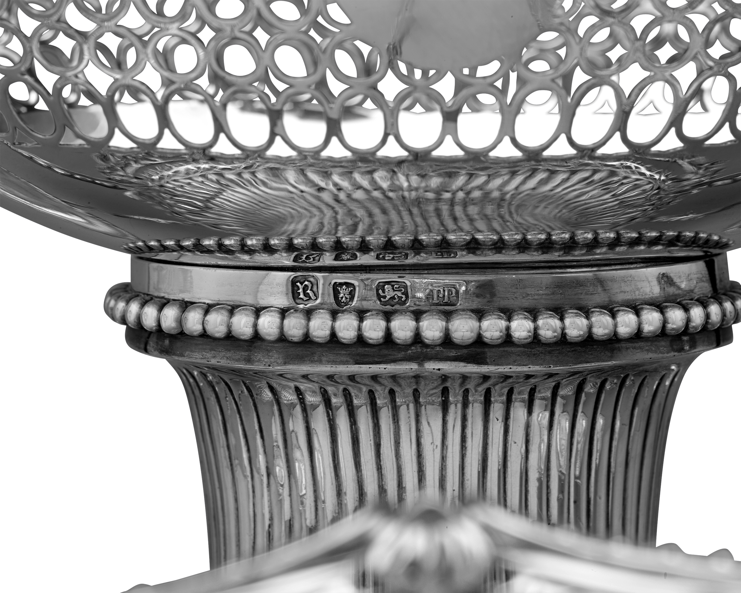George III Silver Epergne by Thomas Pitts