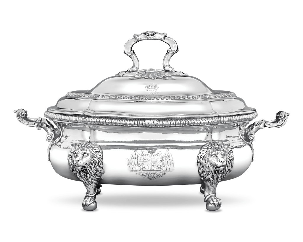 Silver Soup Tureen by Paul de Lamerie