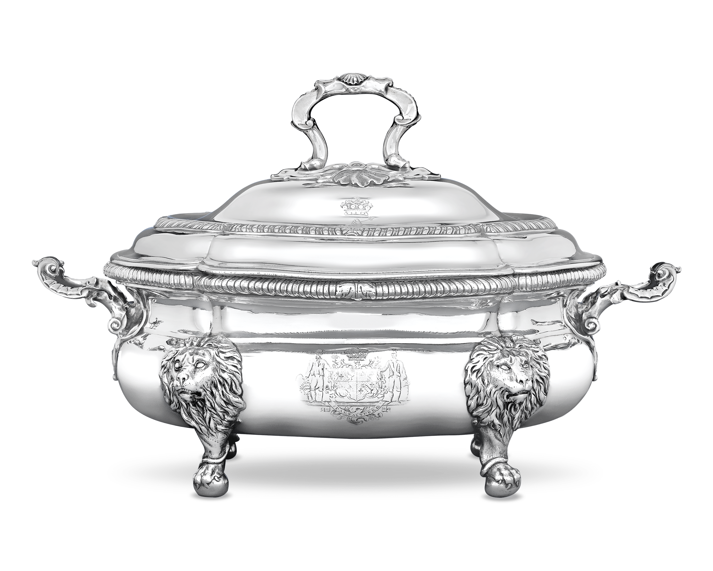 Silver Soup Tureen by Paul de Lamerie