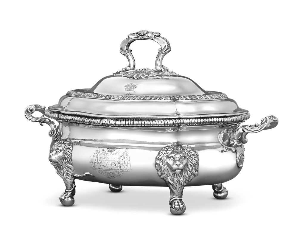 Silver Soup Tureen by Paul de Lamerie