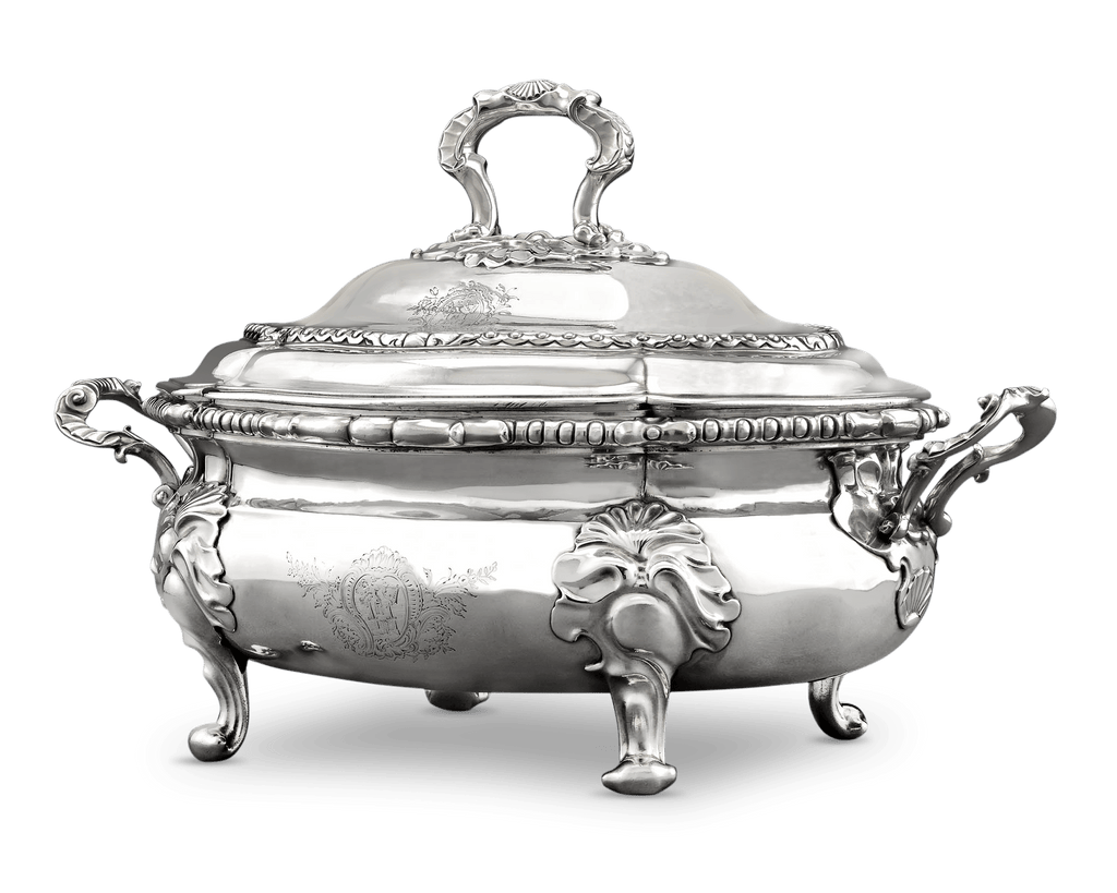 Paul de Lamerie Silver Soup Tureen