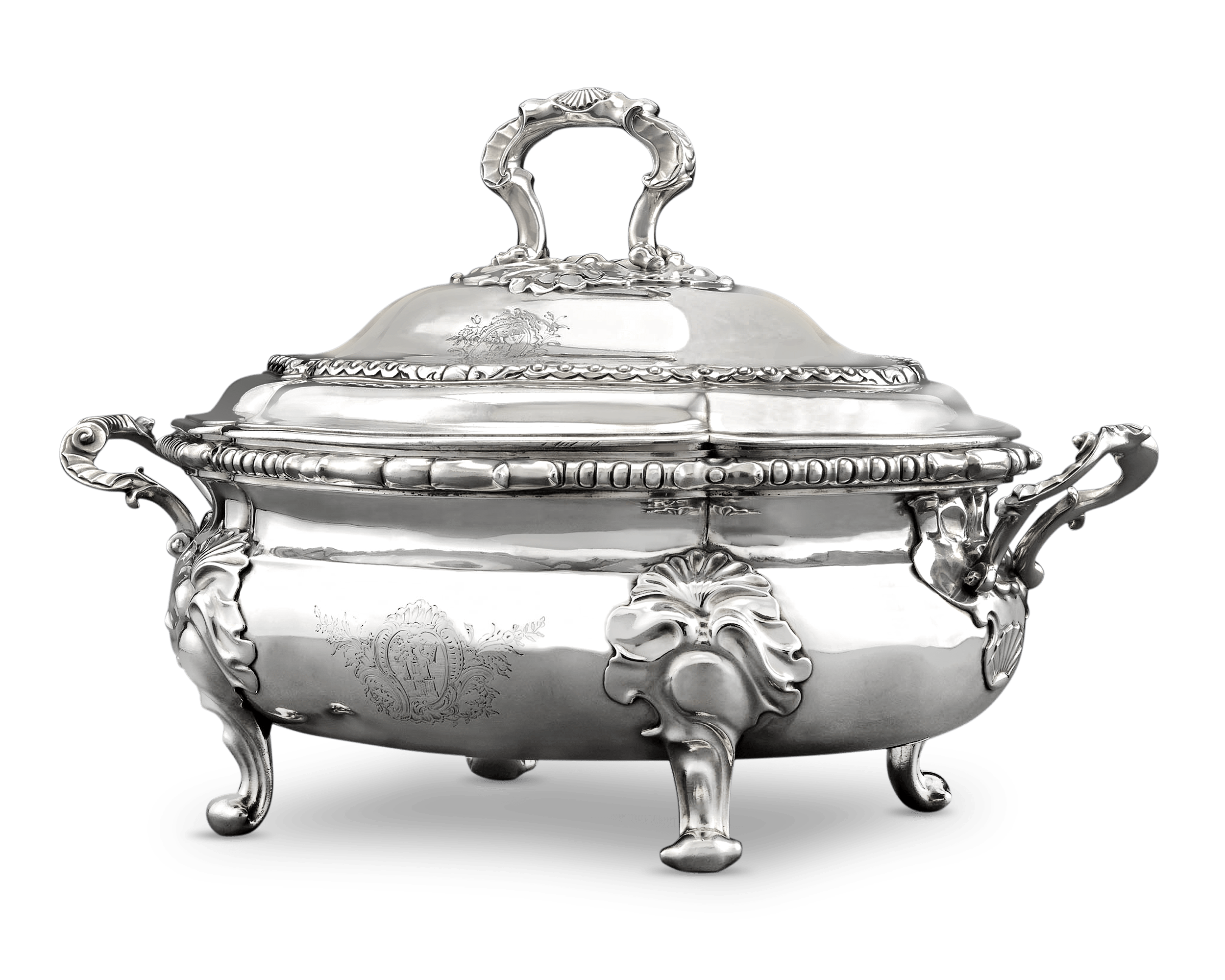 Paul de Lamerie Silver Soup Tureen