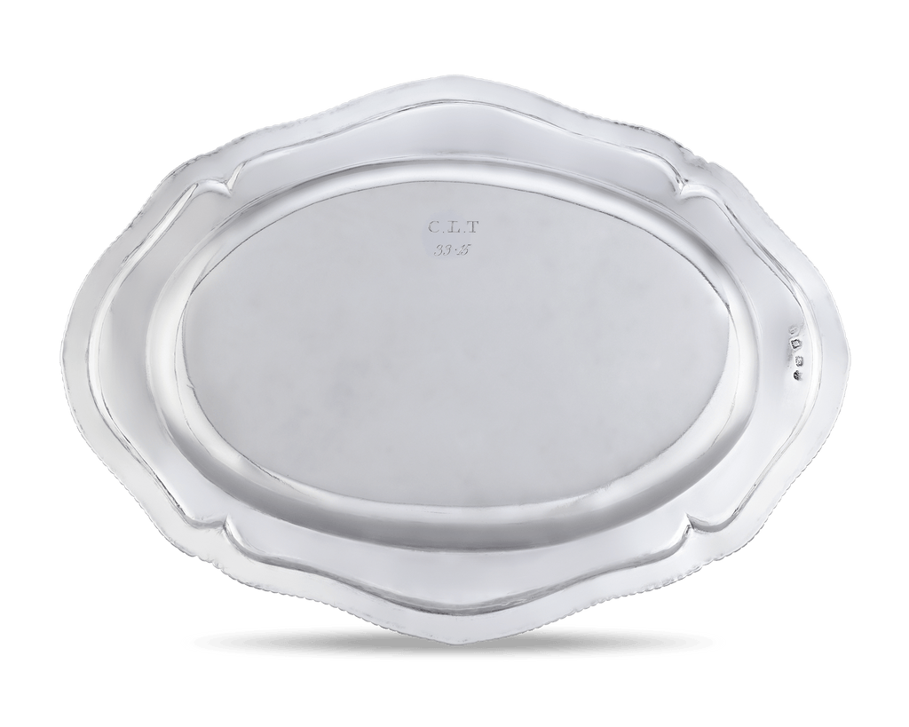 Silver Salver by Paul de Lamerie