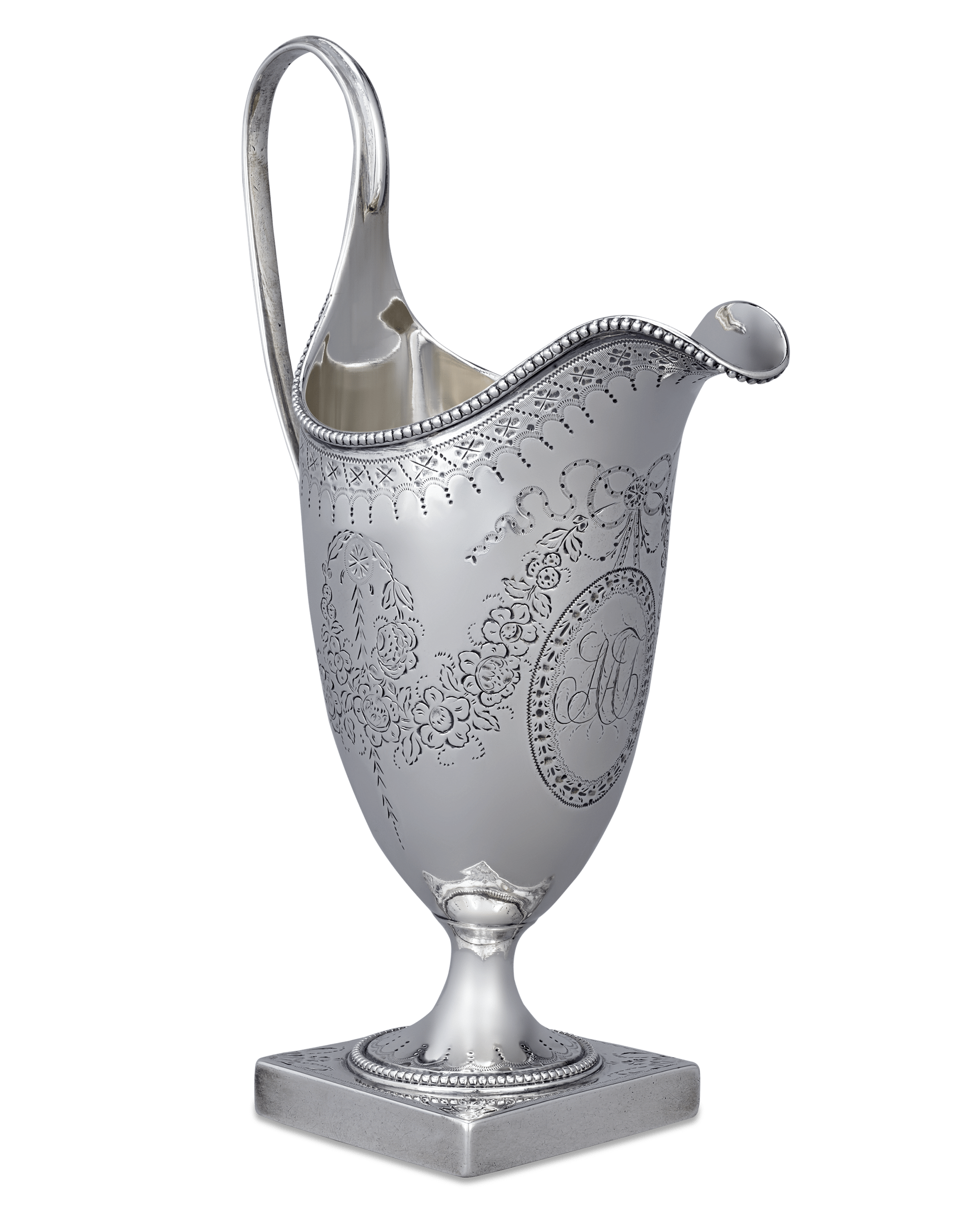 Hester Bateman Georgian Silver Creamer