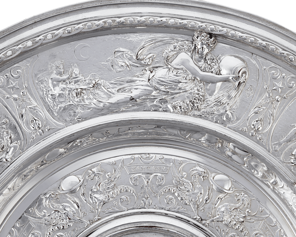 The Seasons Decorative Chargers by Elkington & Co.