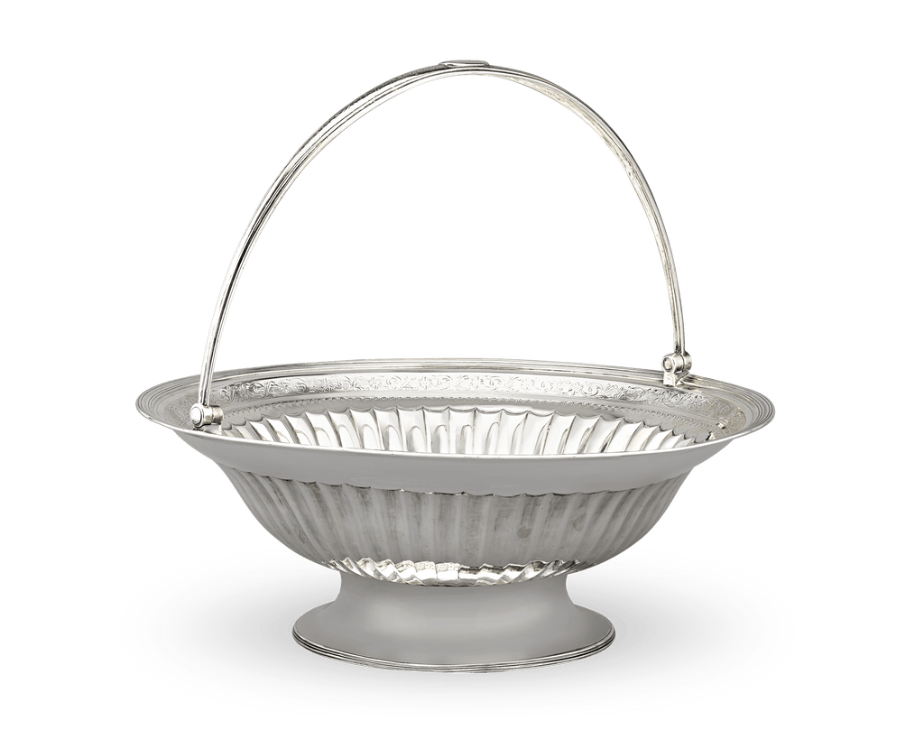 Regency Silver Basket by Robert Hennell II