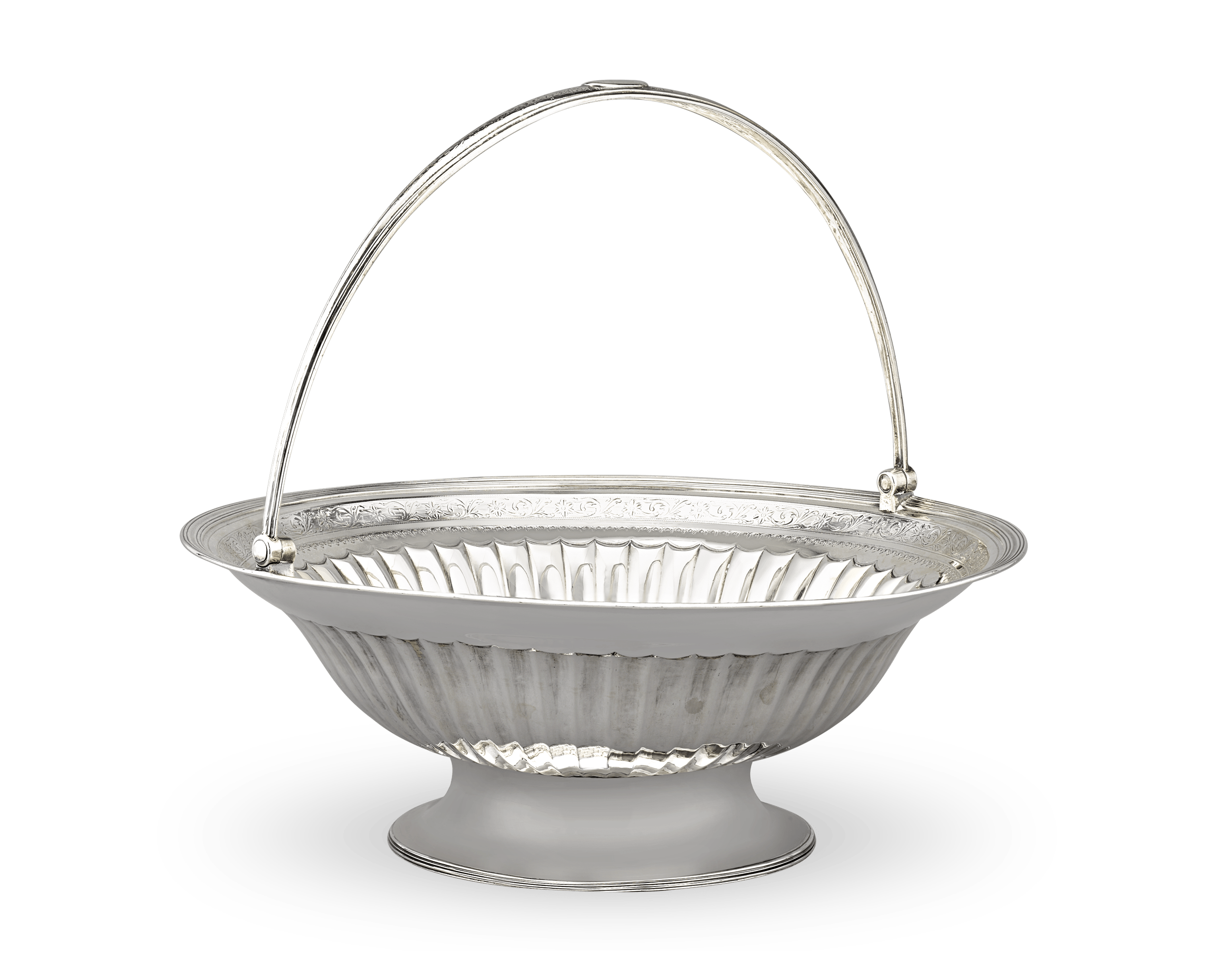 Regency Silver Basket by Robert Hennell II