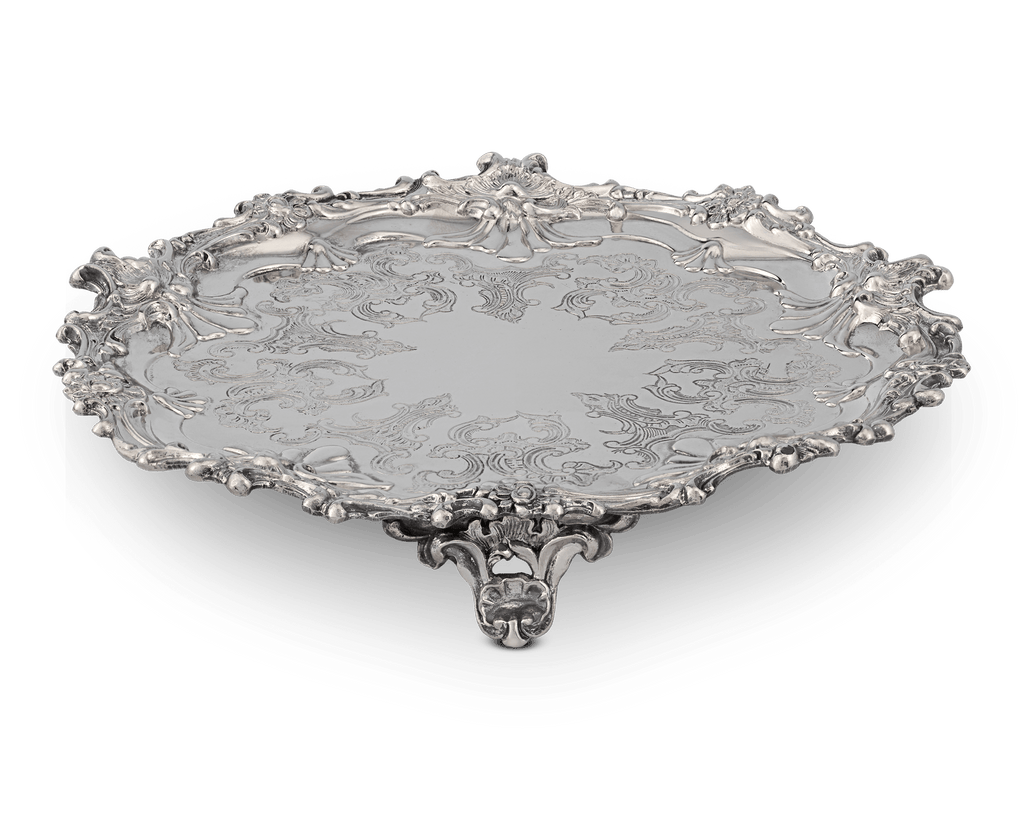 Silverplate Salver by Corbell & Co.