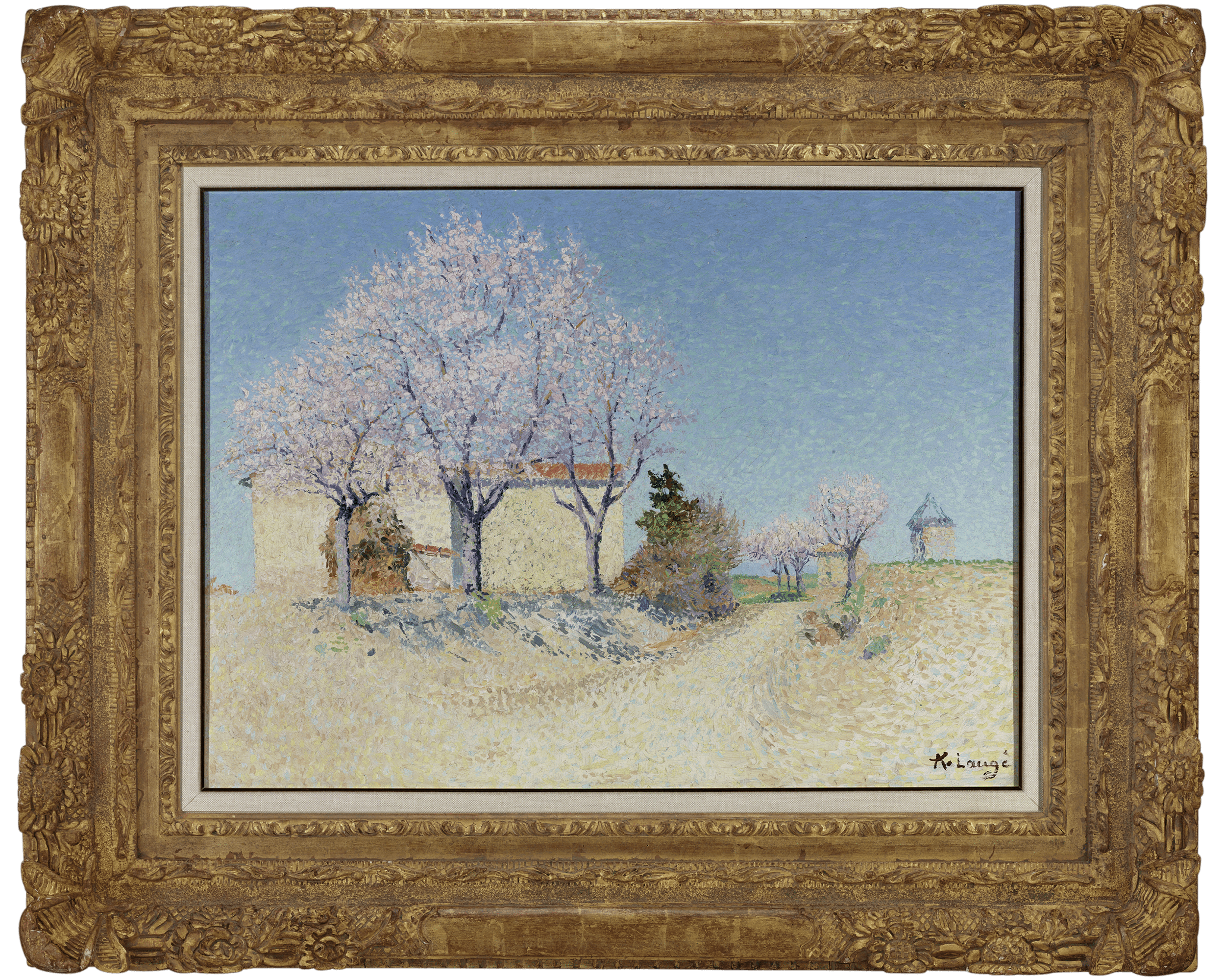 Almond Trees in Spring by Achille Laugé