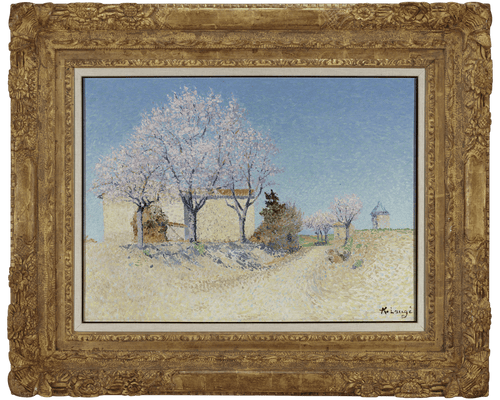 Almond Trees in Spring by Achille Laugé