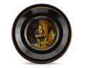 German Miniature Painting of a Drunken Musician