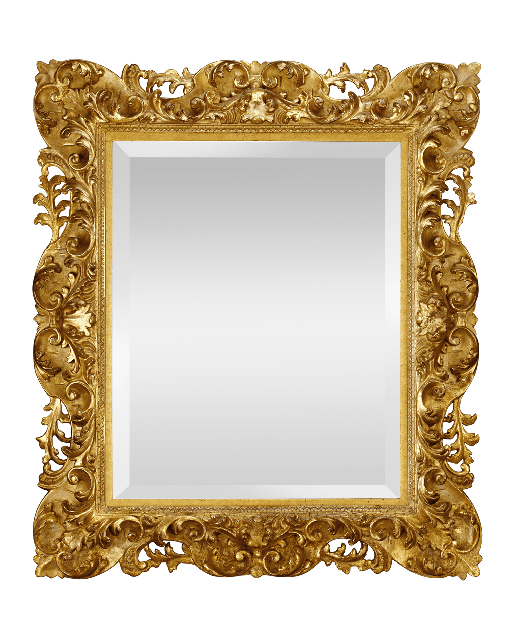 19th-Century Italian Giltwood Mirror