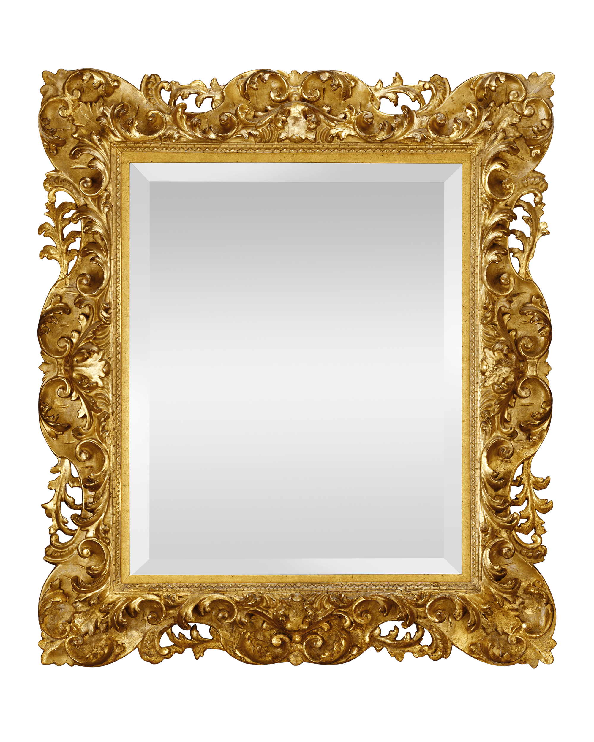 19th-Century Italian Giltwood Mirror