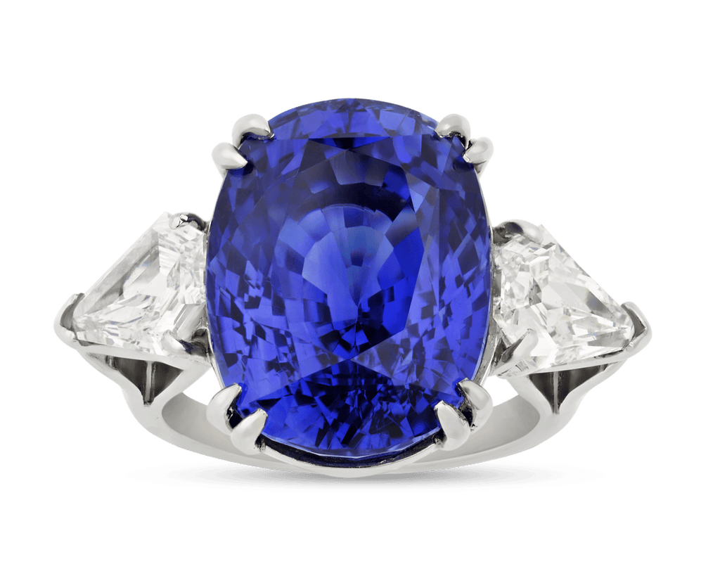 Ceylon Sapphire Ring, 19.71 Carats