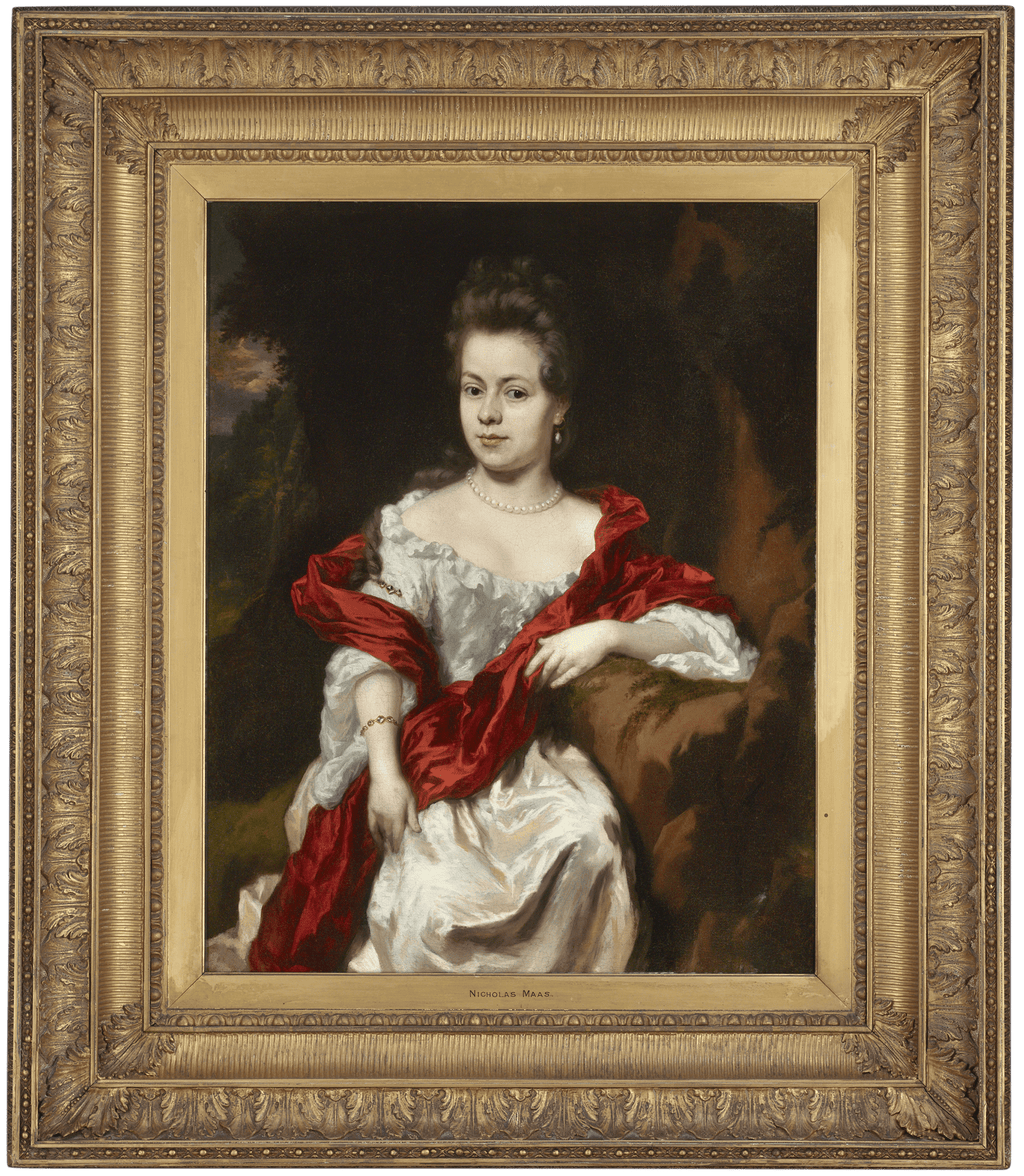 Portrait of Noble Lady by Nicolaes Maes