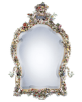 Meissen Porcelain Mirror