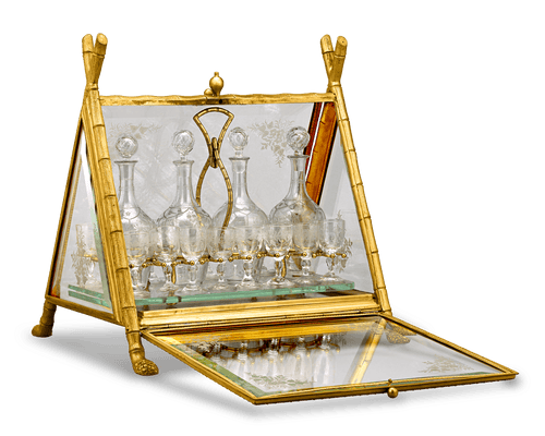 Baccarat Ormolu Cave à Liqueur