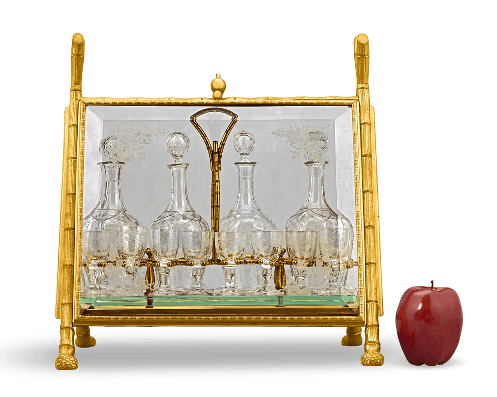 Baccarat Ormolu Cave à Liqueur