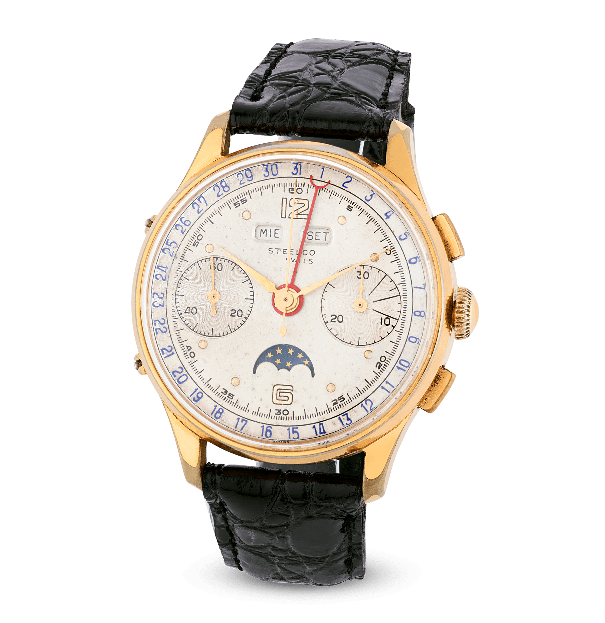 Steelco Triple Date Chronograph Watch