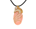 Henry Dunay Coral Pendant, 33.00 Carats