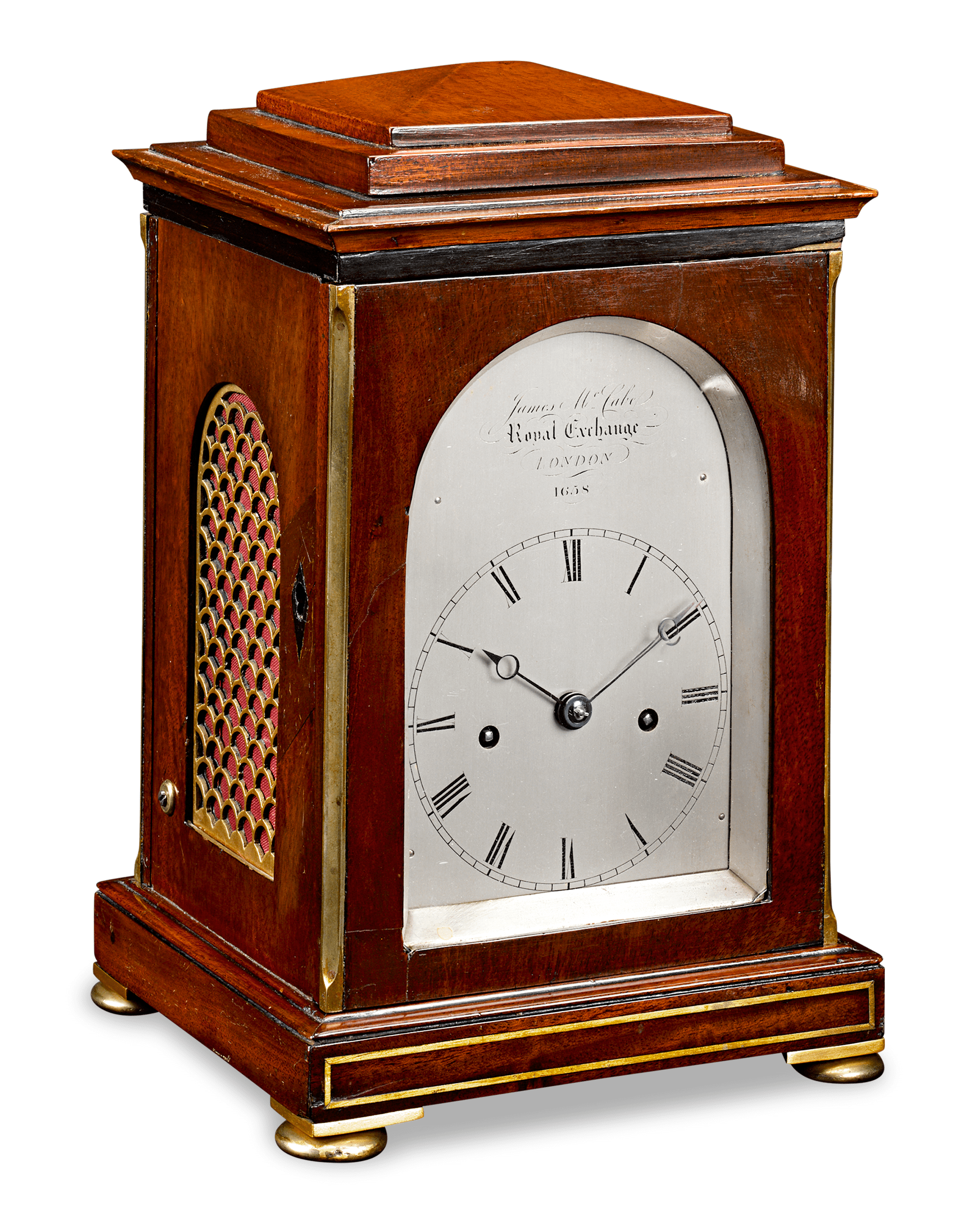 Royal Exchange Carriage Clock by James McCabe