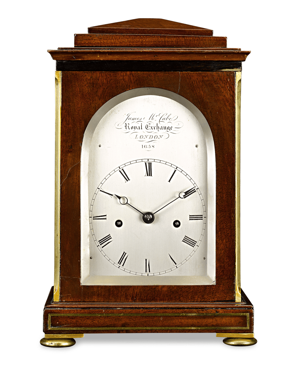 Royal Exchange Carriage Clock by James McCabe