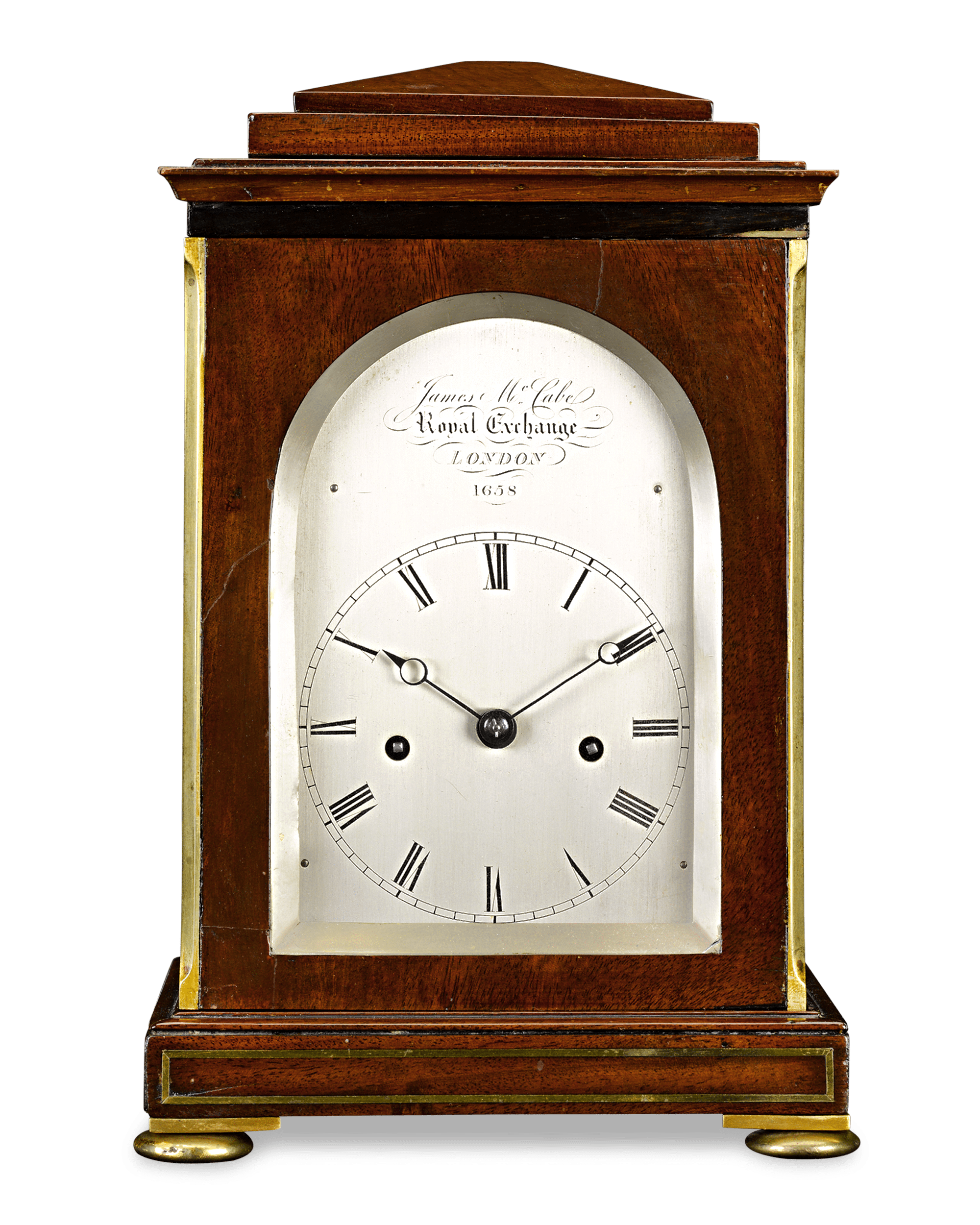 Royal Exchange Carriage Clock by James McCabe