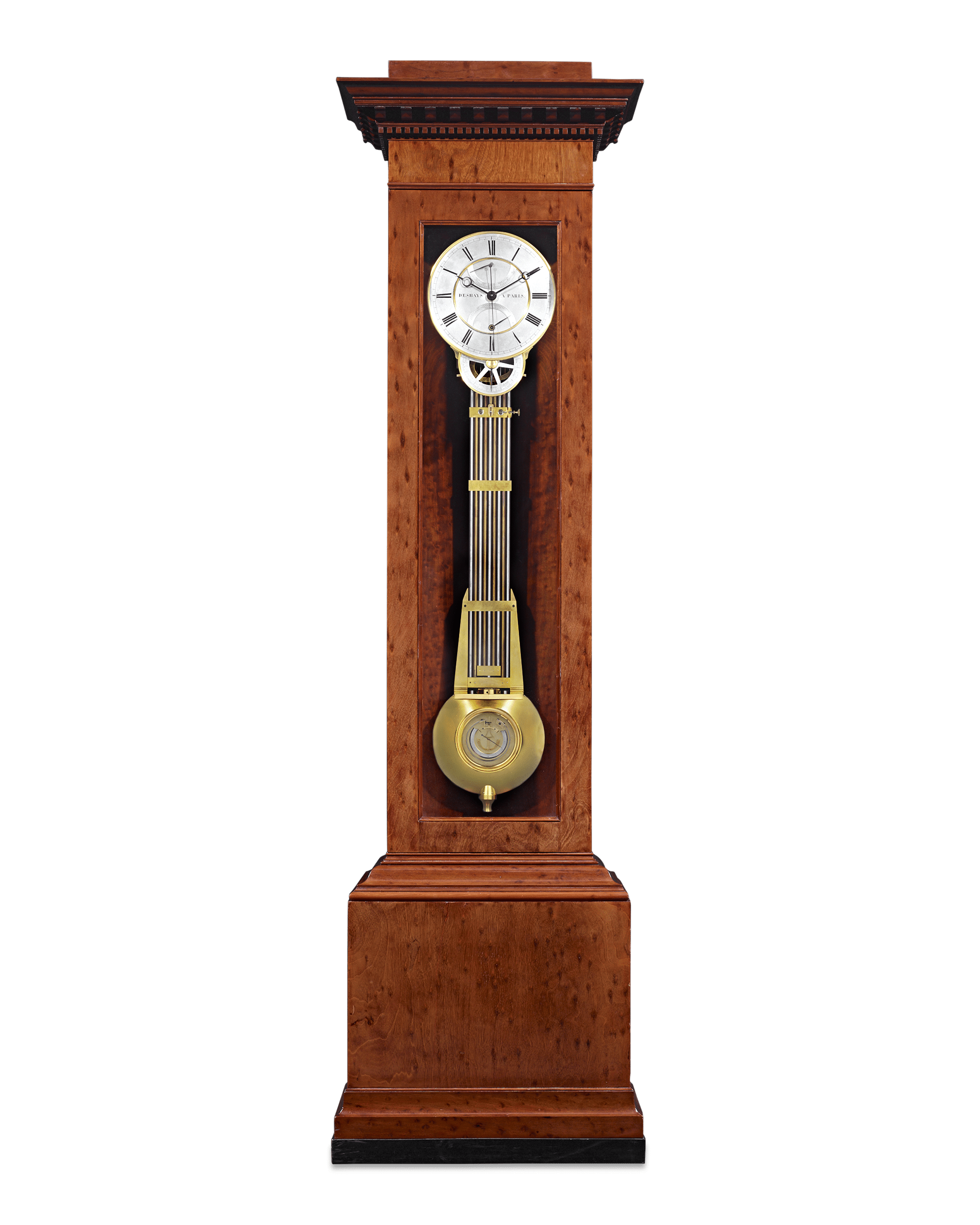 Month-Going Regulator Clock by Deshays à Paris