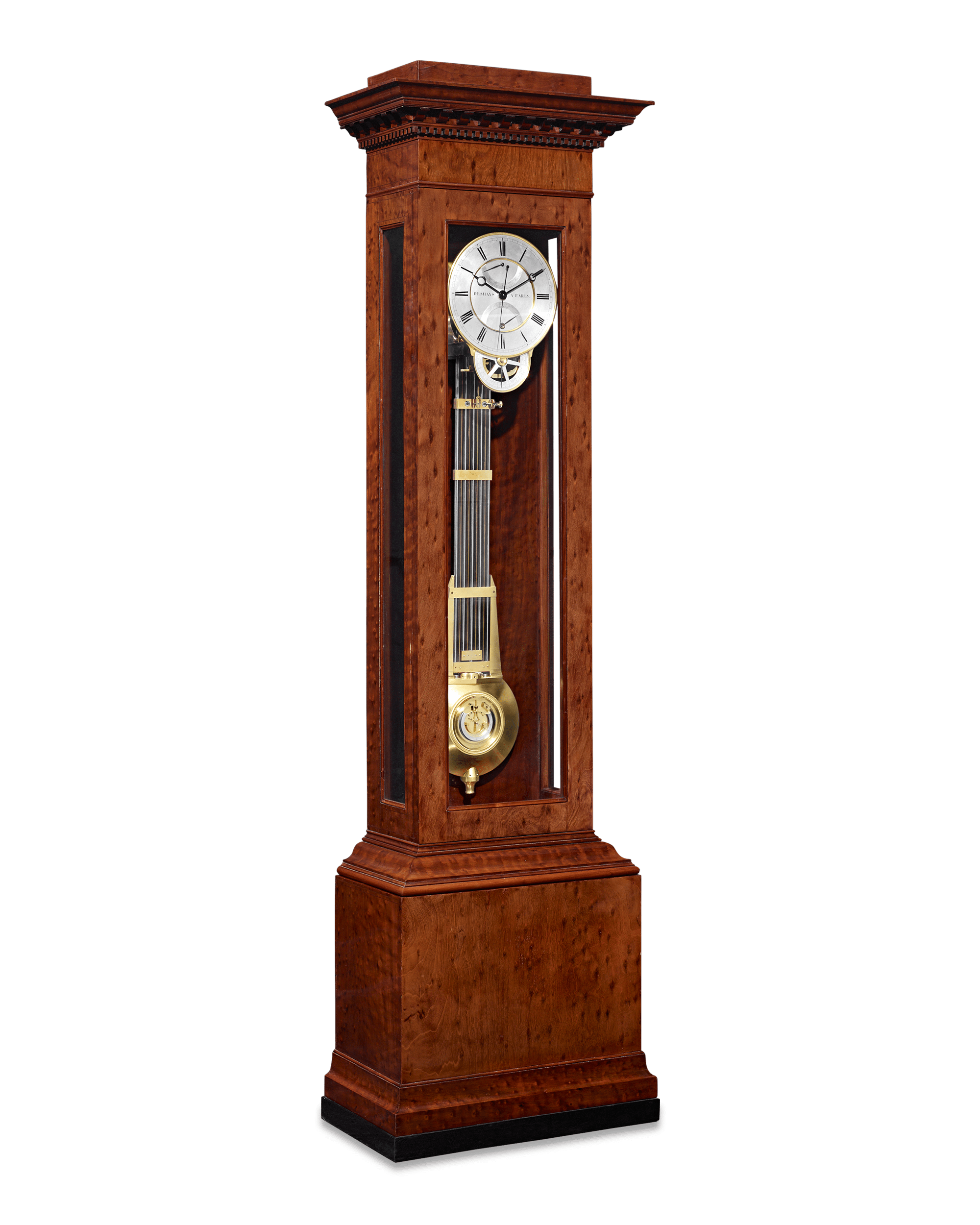 Month-Going Regulator Clock by Deshays à Paris