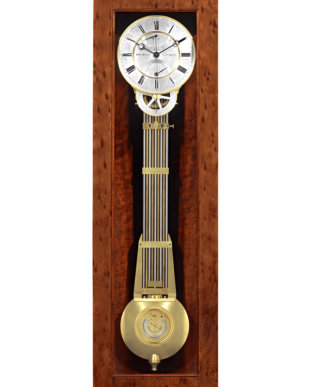 Month-Going Regulator Clock by Deshays à Paris