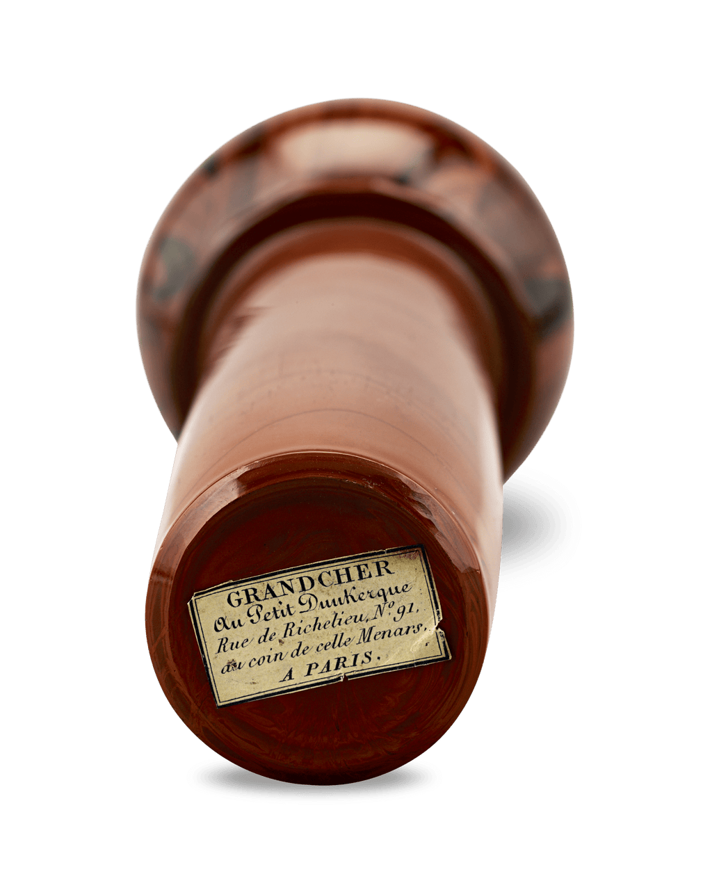 Hyalite Glass Perfume Flacon