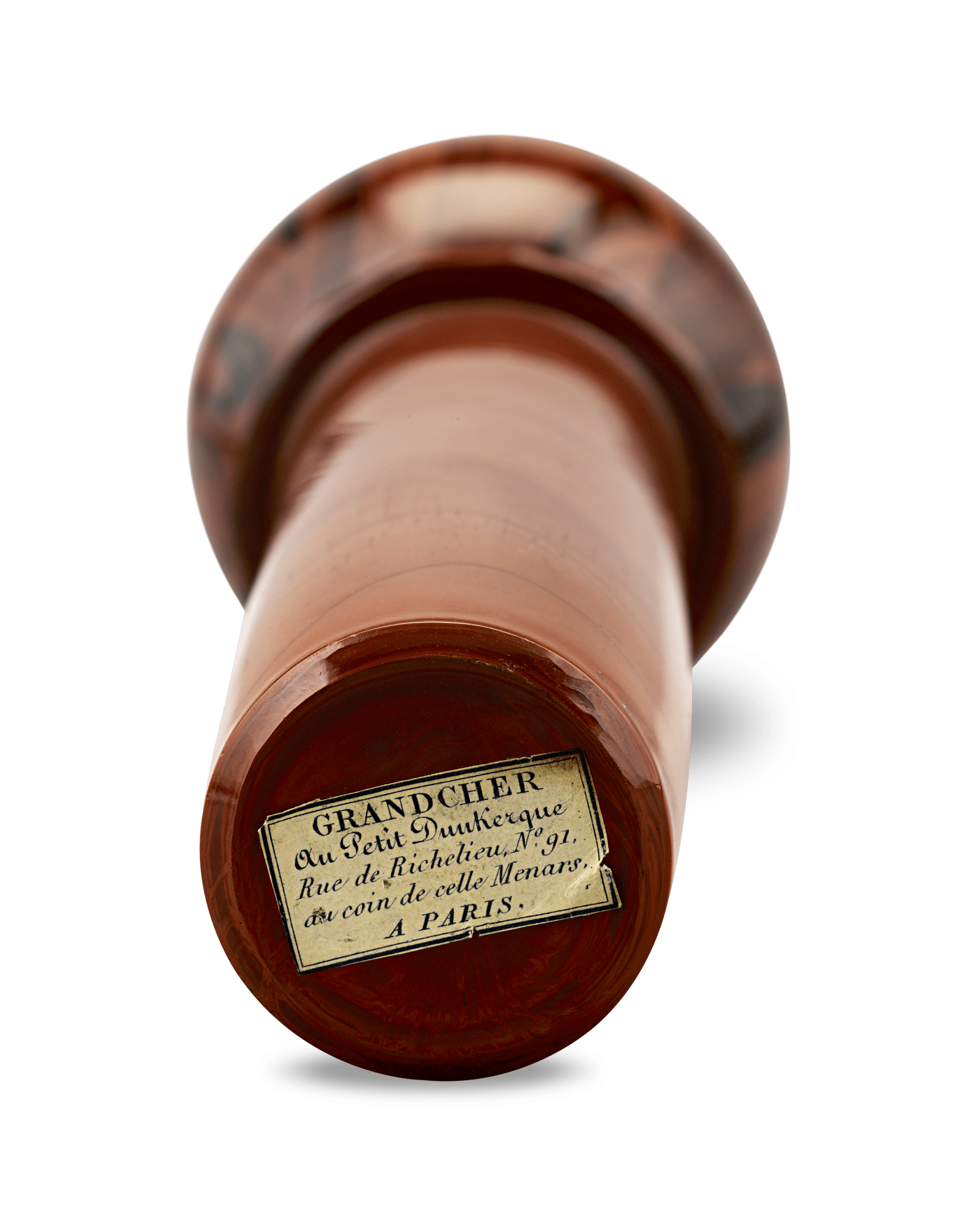 Hyalite Glass Perfume Flacon
