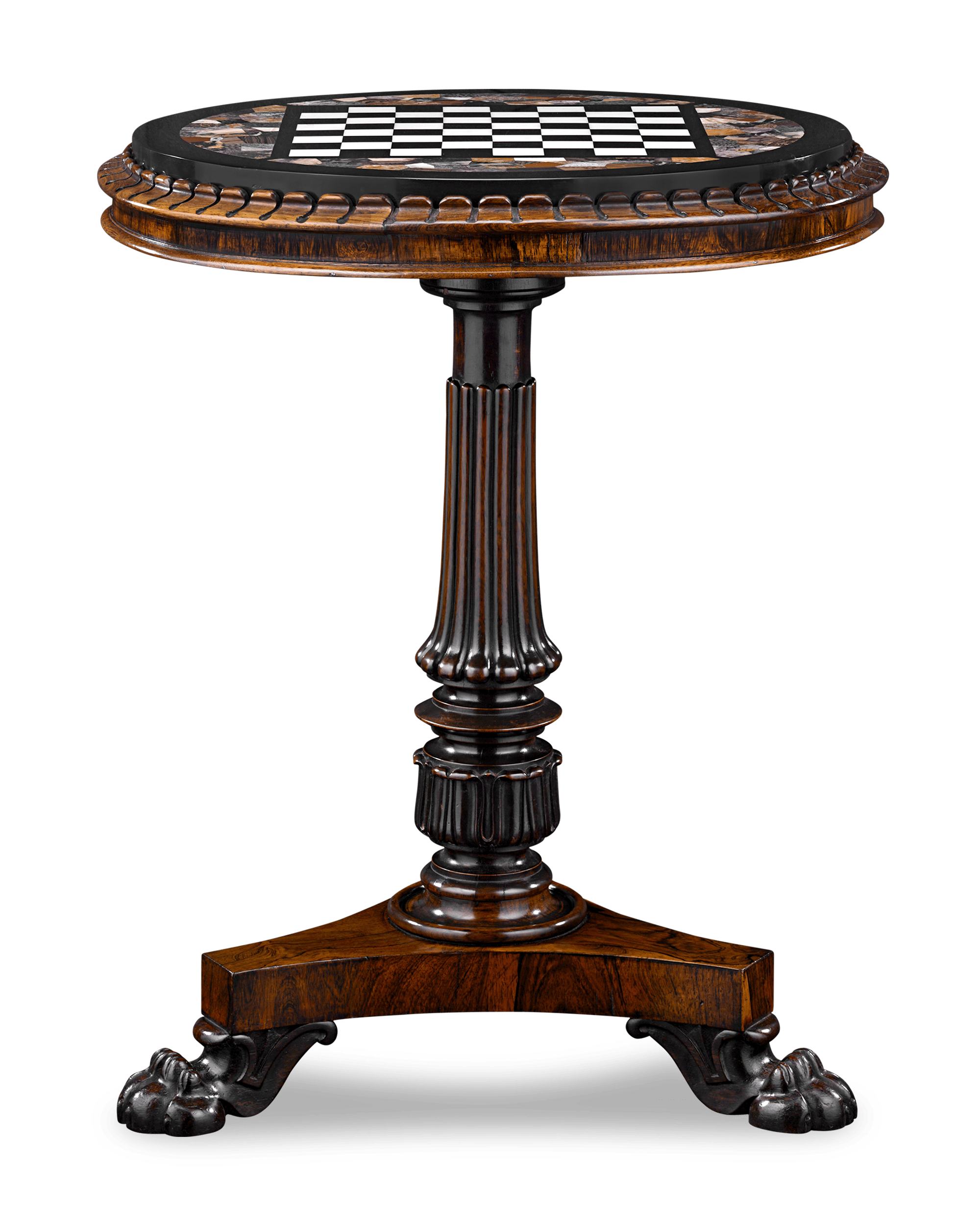 Specimen Games Table Attributed to Gillows