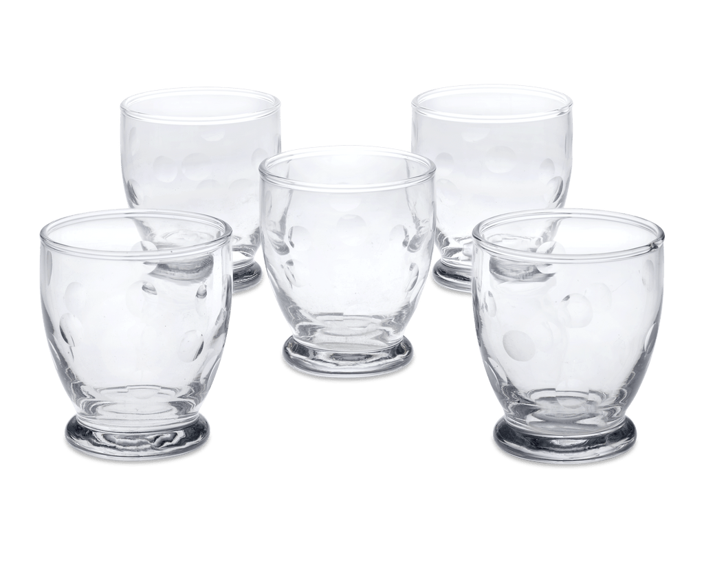 Etched Glass Lady's Leg Bar Set