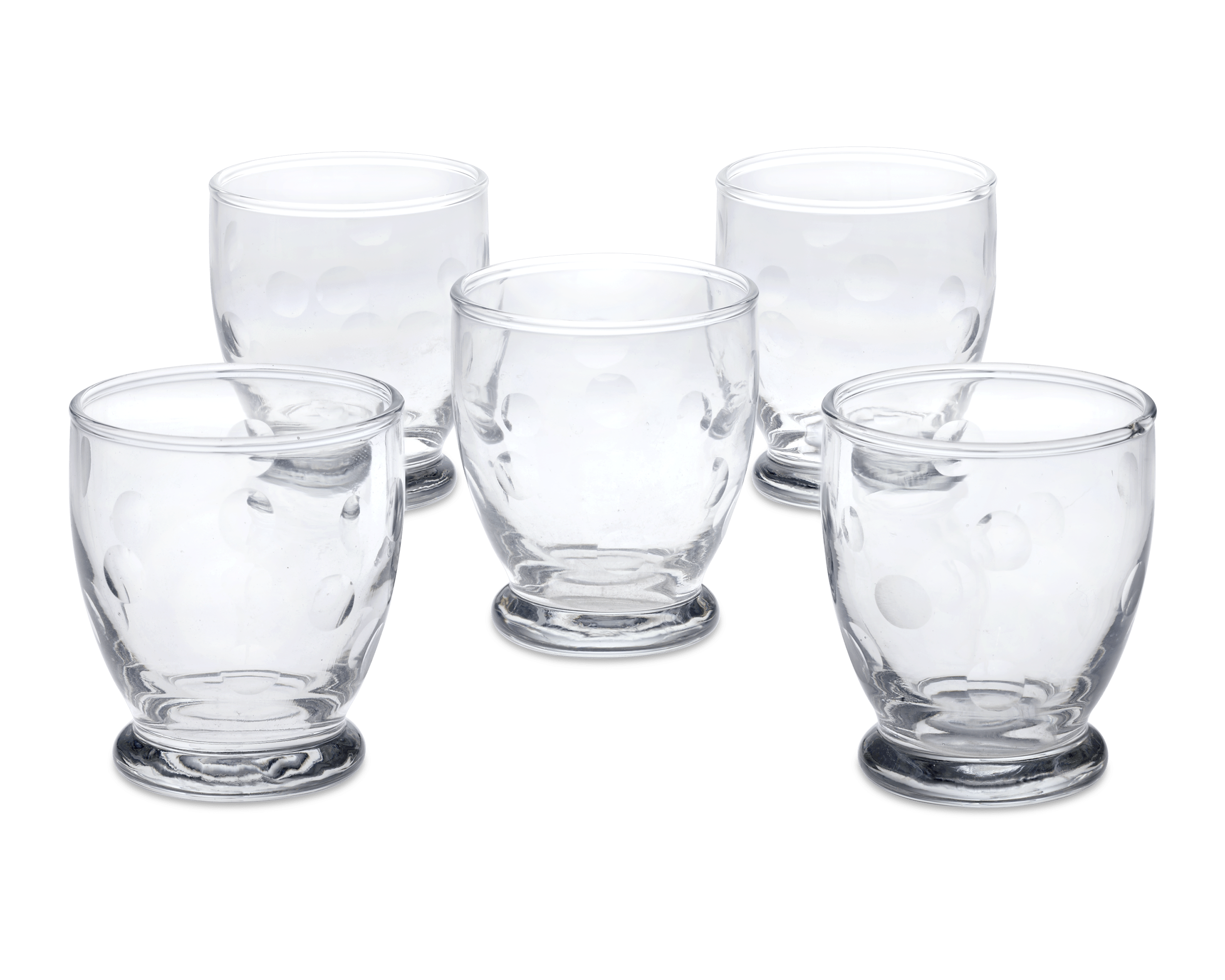 Etched Glass Lady's Leg Bar Set