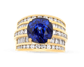 Charles Krypell Sapphire Ring, 8.62 Carats
