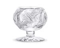 Wedding Ring Pattern Cut Glass Rose Bowl by J. Hoare & Co.