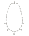Rose-Cut Diamond Necklace, 14.73 Carats