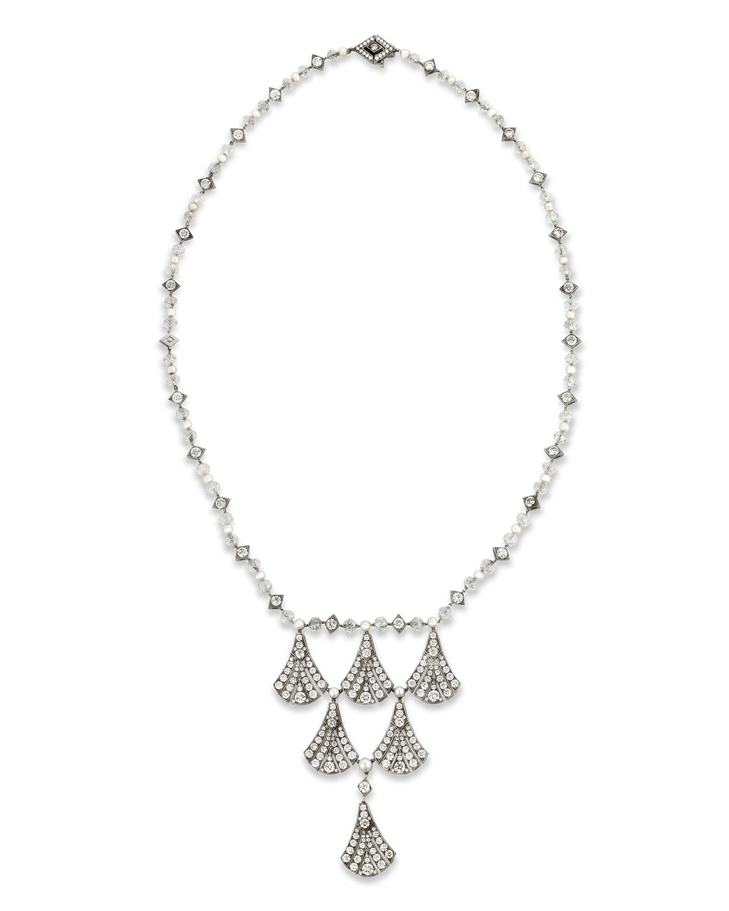 Tiffany & Co. Diamond Lavalier Necklace, 45.64 Carats