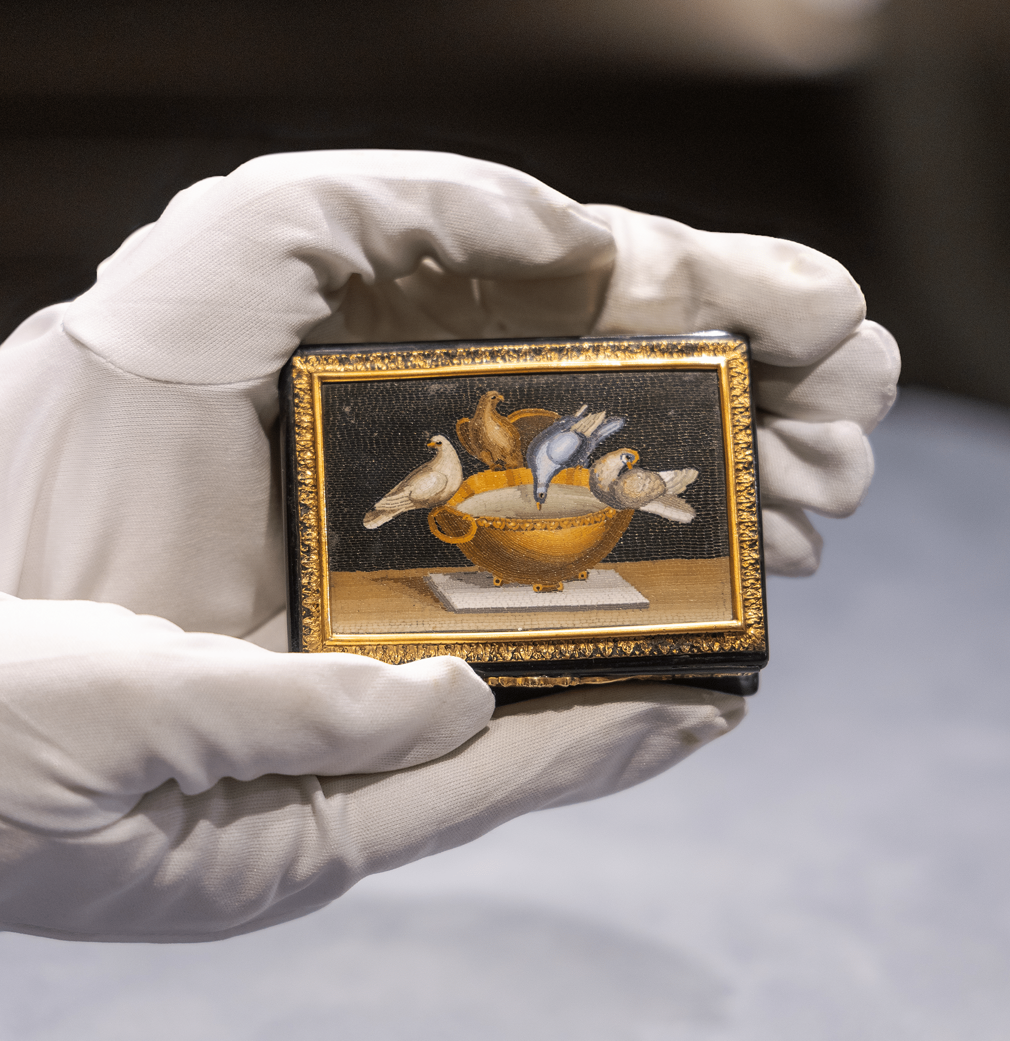 Micromosaic Snuff Box