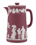 Wedgwood Crimson Jasperware Pitcher