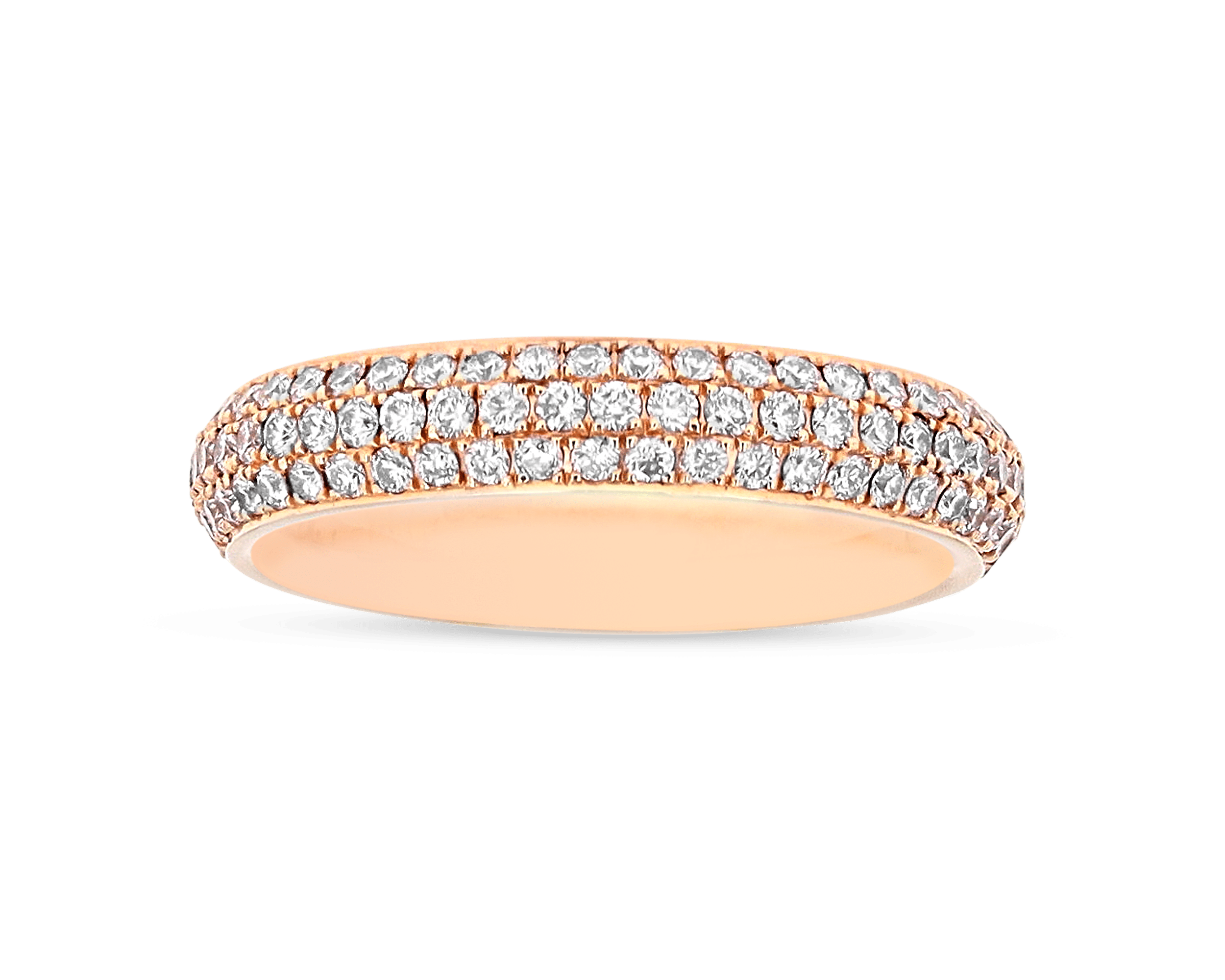 Pink Diamond Eternity Band, 1.29 Carats