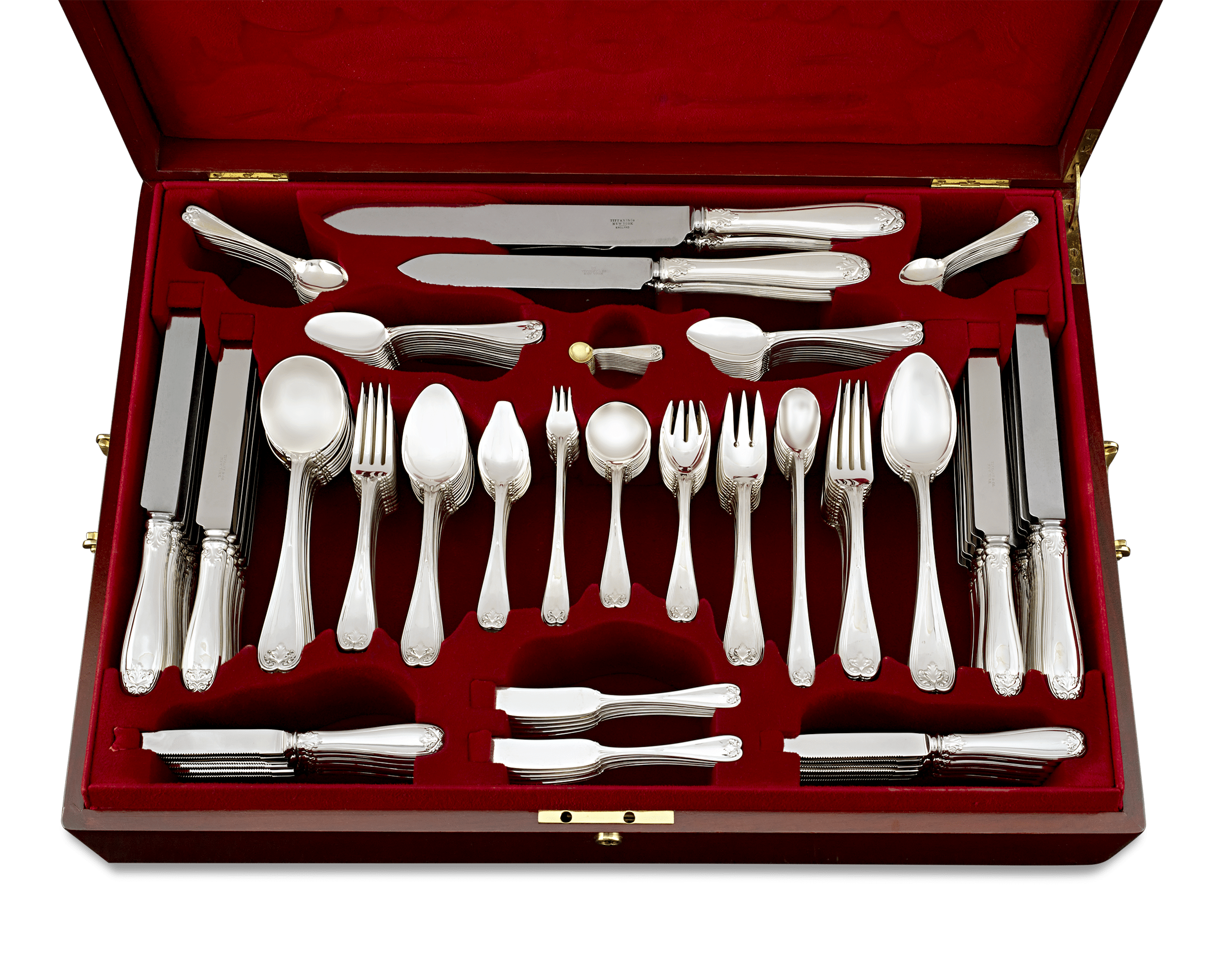 Colonial Silver Flatware Service by Tiffany & Co.