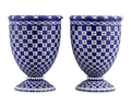Wedgwood Tricolor Diceware Bough Pots