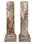 Sicilian Jasper Fluted Columns