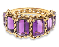 Retro Amethyst Bracelet