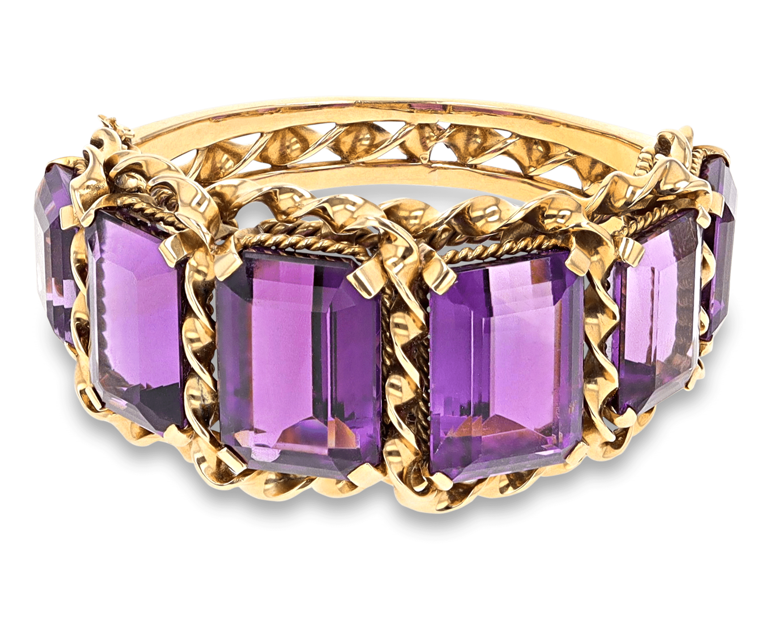 Retro Amethyst Bracelet