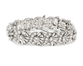 Baguette and Round Diamond Bracelet