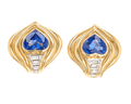 Sapphire and Diamond Earrings
