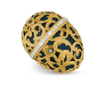 Green Jasper and Gold Egg Snuff Box
